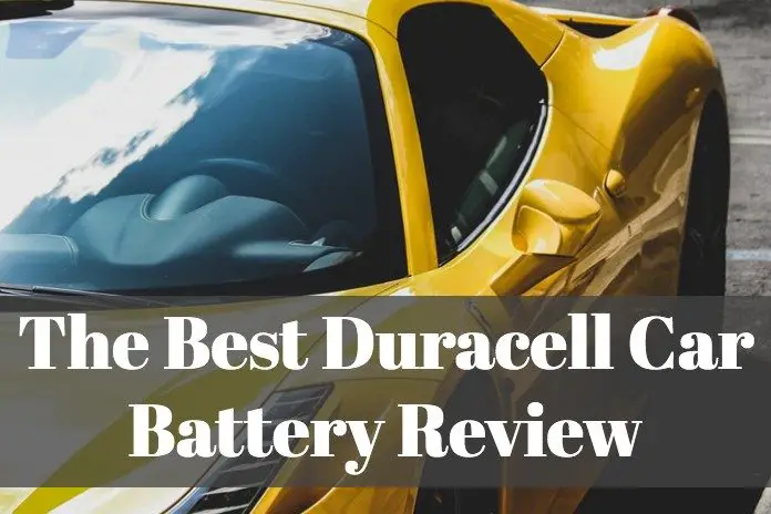 Duracell Car Battery Chart