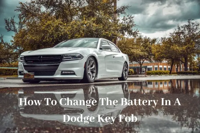 2020 dodge journey key fob battery