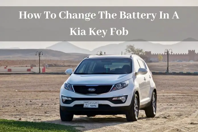 How To Change The Battery In A Kia Key Fob - BATTERY MAN GUIDE